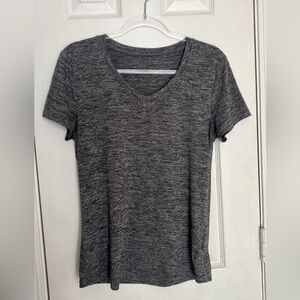 Danskin charcoal color neck t shirt